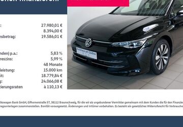 VW Golf 14.074 km 27.980 &euro; Rietberg 33397