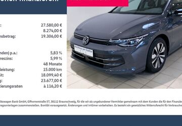 VW Golf 21.052 km 27.580 &euro; Rietberg 33397