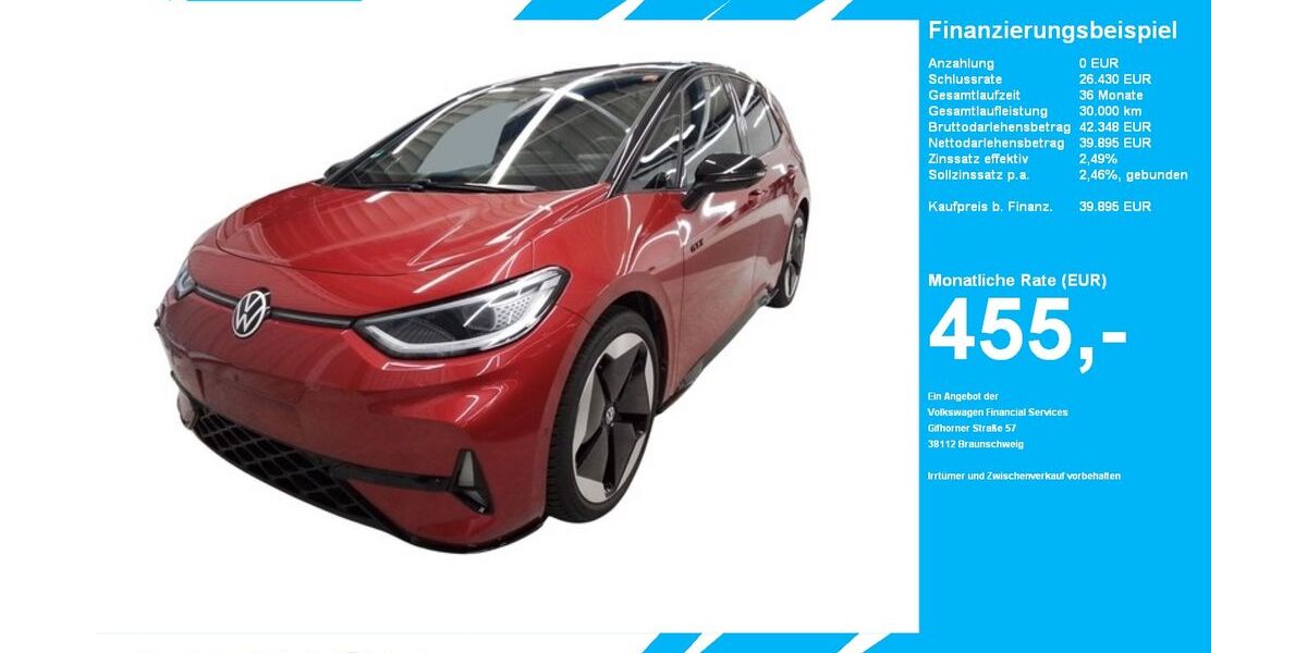 VW ID.3 9.190 km 39.895 &euro; Gütersloh 33334